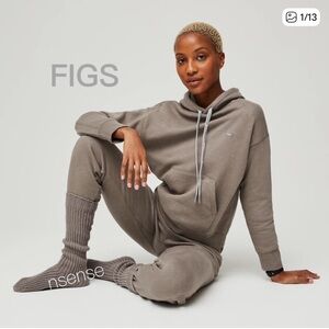 Figs Dark Fawn Lounge Set